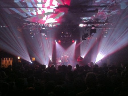 nitzer ebb lit by kbx lighting at double door, chicago, il